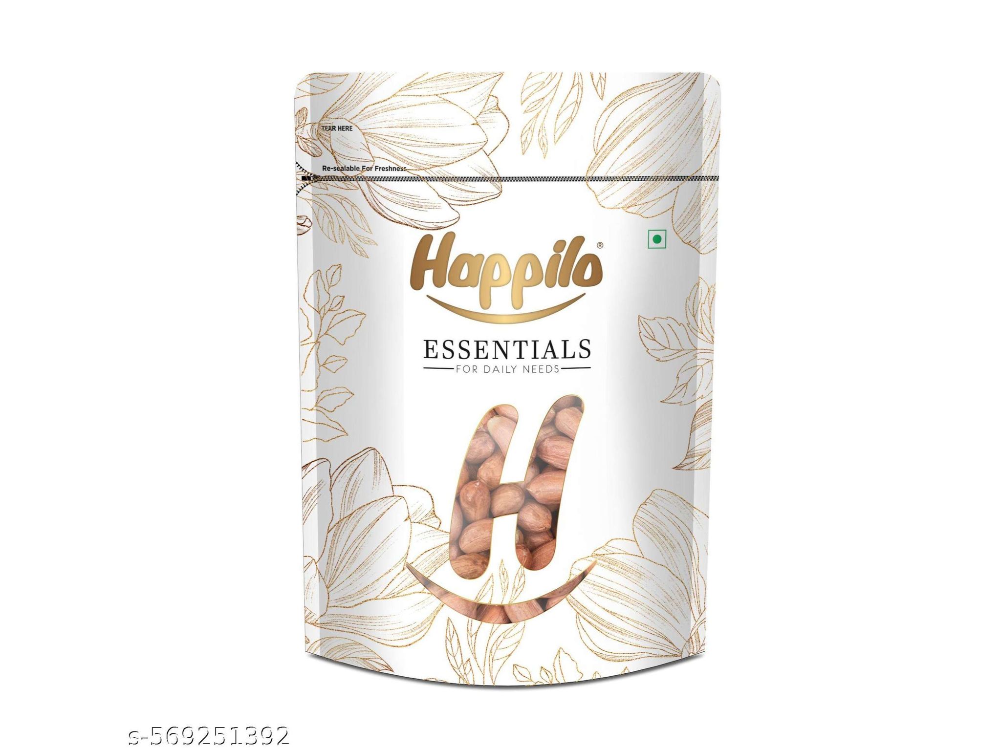 Happilo Essentials Raw Peanut 500g