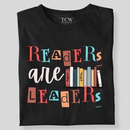 READERS ARE LEADERS-Black / S