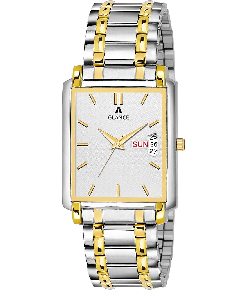 Aglance - Multicolor Metal Analog Men's Watch