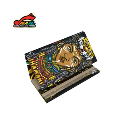 SNAIL King Size Rolling Papers with Tips - Shamans Collection-AFRICAN