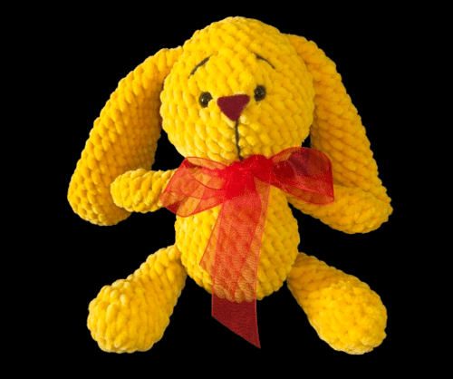 Plush Bunny Crochet Stuffed Toy