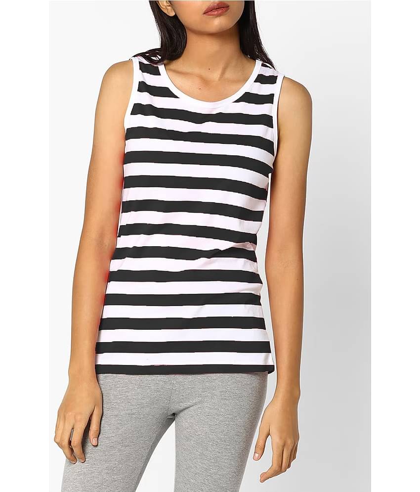 VEE SAA Black Cotton Women's Regular Top ( Pack of 1 )