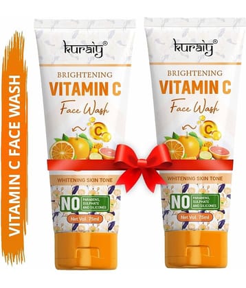 KURAIY Face Wash Soothing Clear Calming Facial Cleanser 75 ml pack of 2