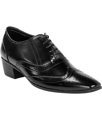 BXXY Brogue Black Formal Shoes