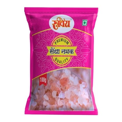Ruchira Sendha Namak (Rock Salt) (100g) | Unrefined & Fasting Friendly | For Vrat Meals & Daily Use