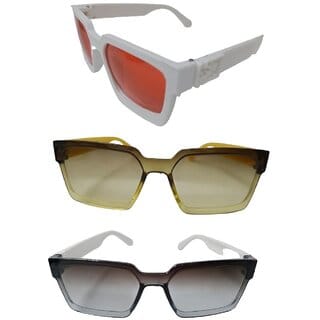 FOREVER 99 Kids Boy and Girls sunglasses U V protected goggles combo pack of 3 Fit age 2-10 year
