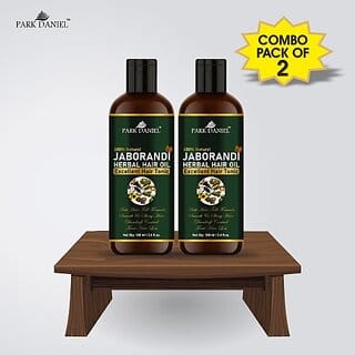 PARK DANIEL Jaborandi Herbal Hair Growth Oil - For Anti Hair Fall and Strong & Shiny Hair Combo Pack 2 Bottle of 100 ml(200 ml) Hair Oil (200 ml)