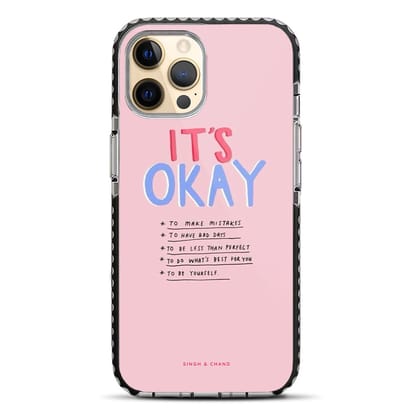 Self-Care Reminder iPhone 12 Pro Stride Phone Case-Stride