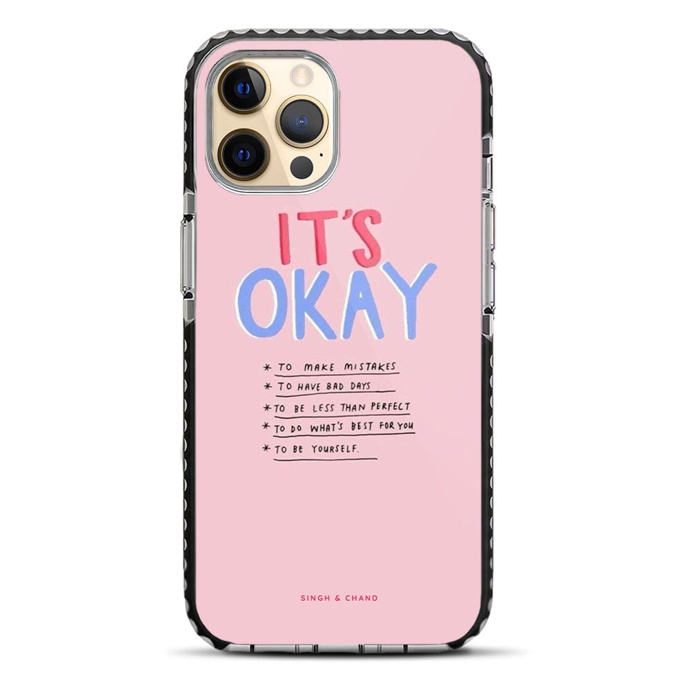 Self-Care Reminder iPhone 12 Pro Stride Phone Case-Stride