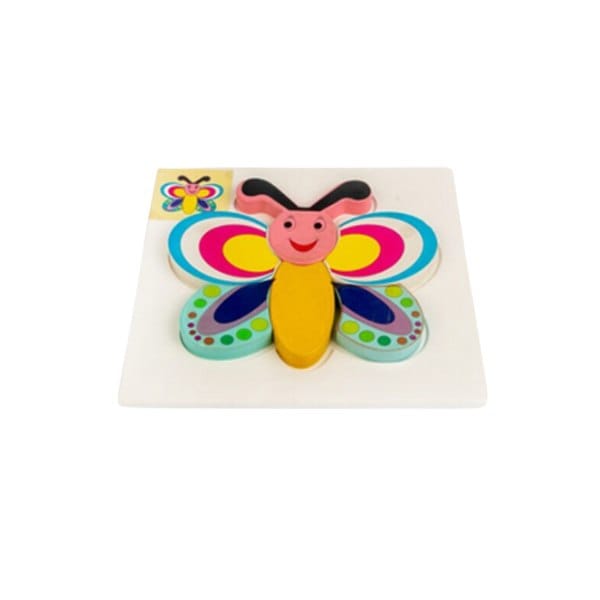 Wooden Board Puzzle Butterfly