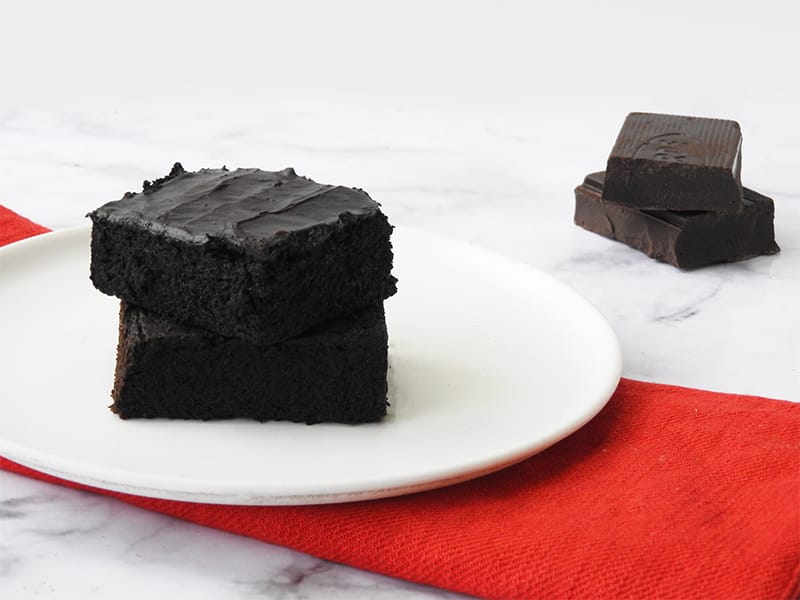 Gooey truffle brownie