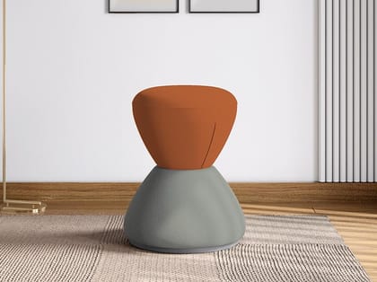 Loop Pouf (Flame Color)