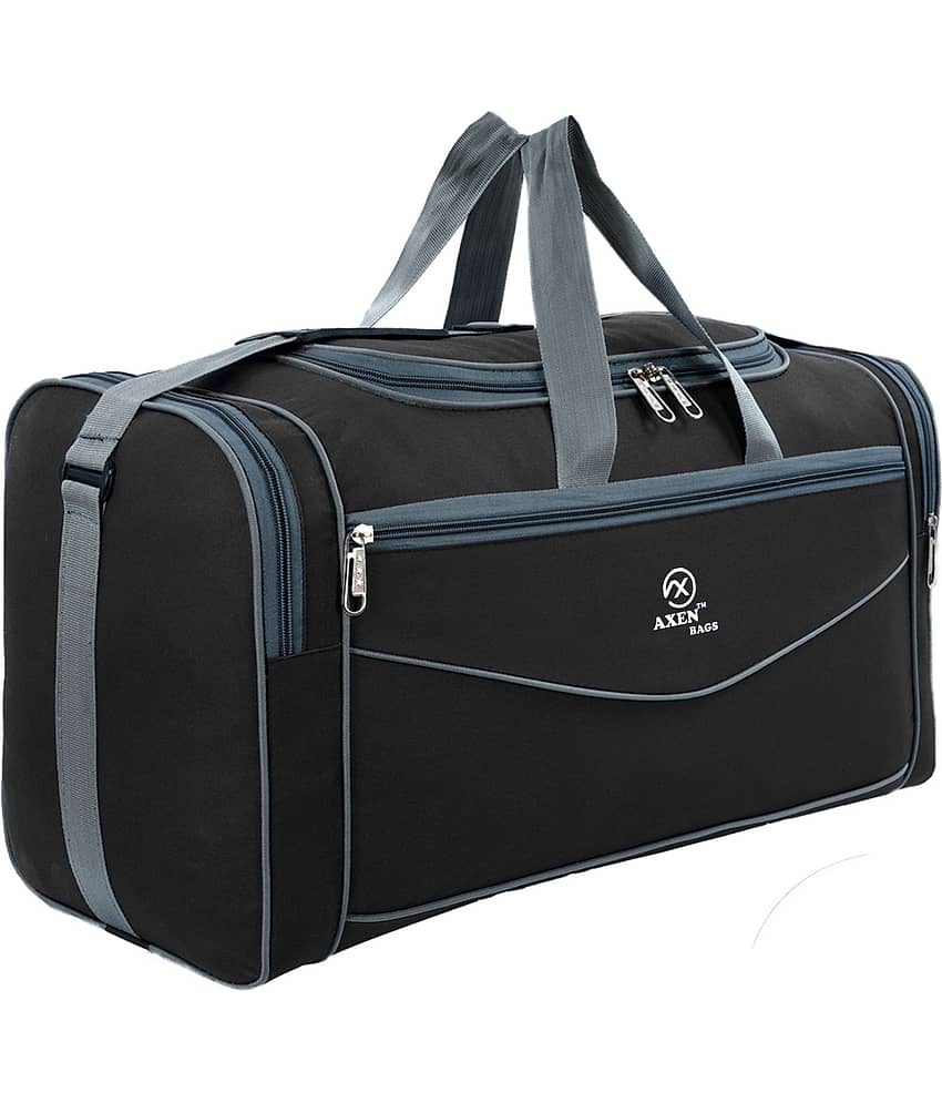 AXEN BAGS 65 Ltrs BLACK Polyester Duffle Bag