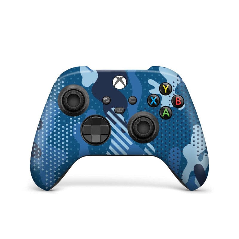 Military Blue Camo Joystick Controller Skin