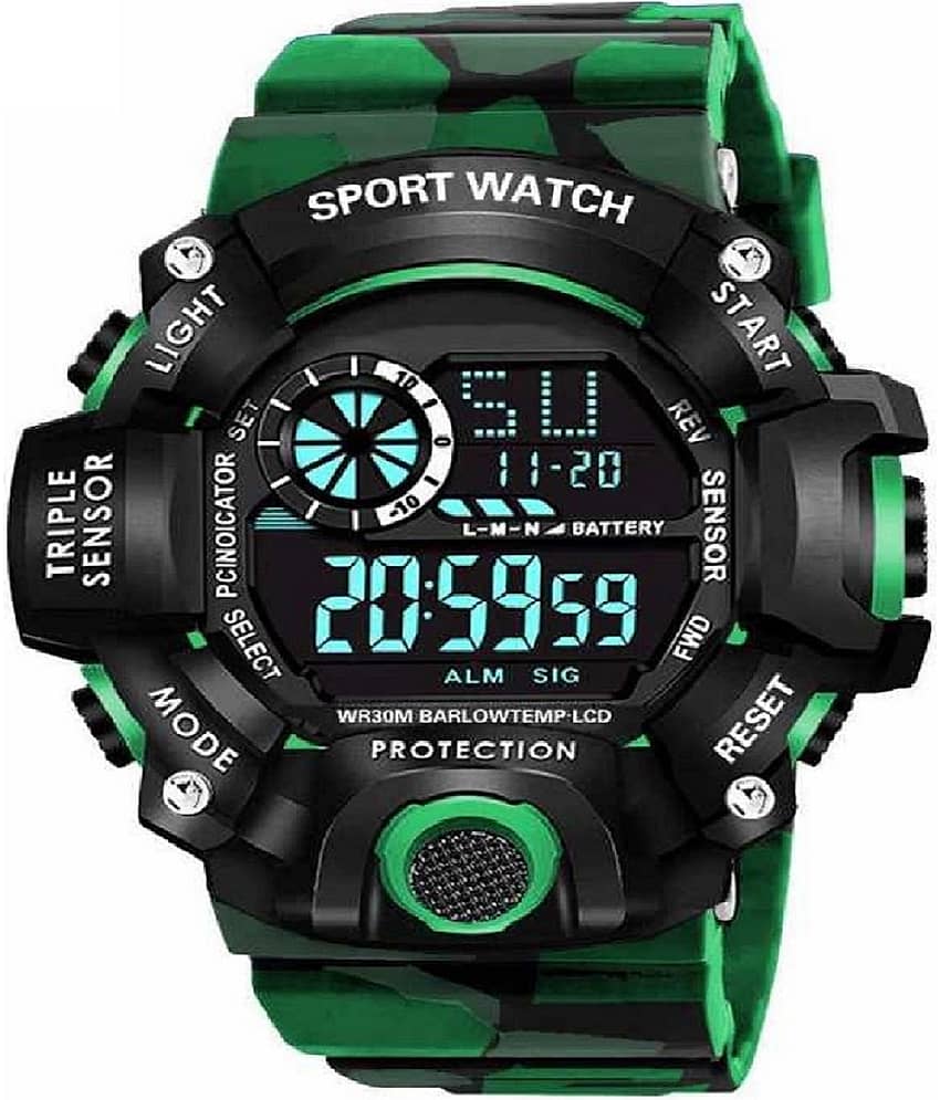 Hala Black Dial Digital Boys Watch ( Pack of 1 )