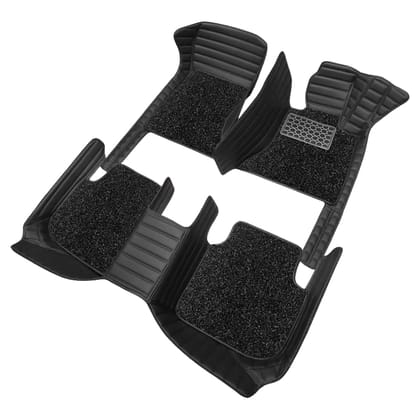 Autofurnish 9D Premium Custom Fitted Car Mats For BMW X5 2018 - Black Black-Black Black