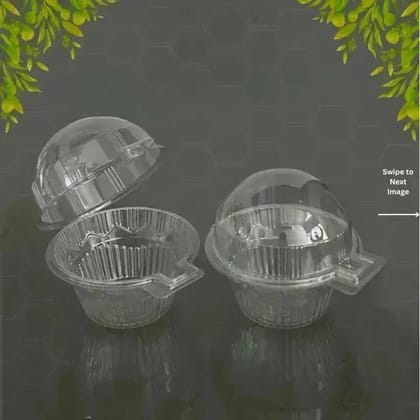 1 Cavity Muffin Cupcake Box (Pack of 50) - NO COD