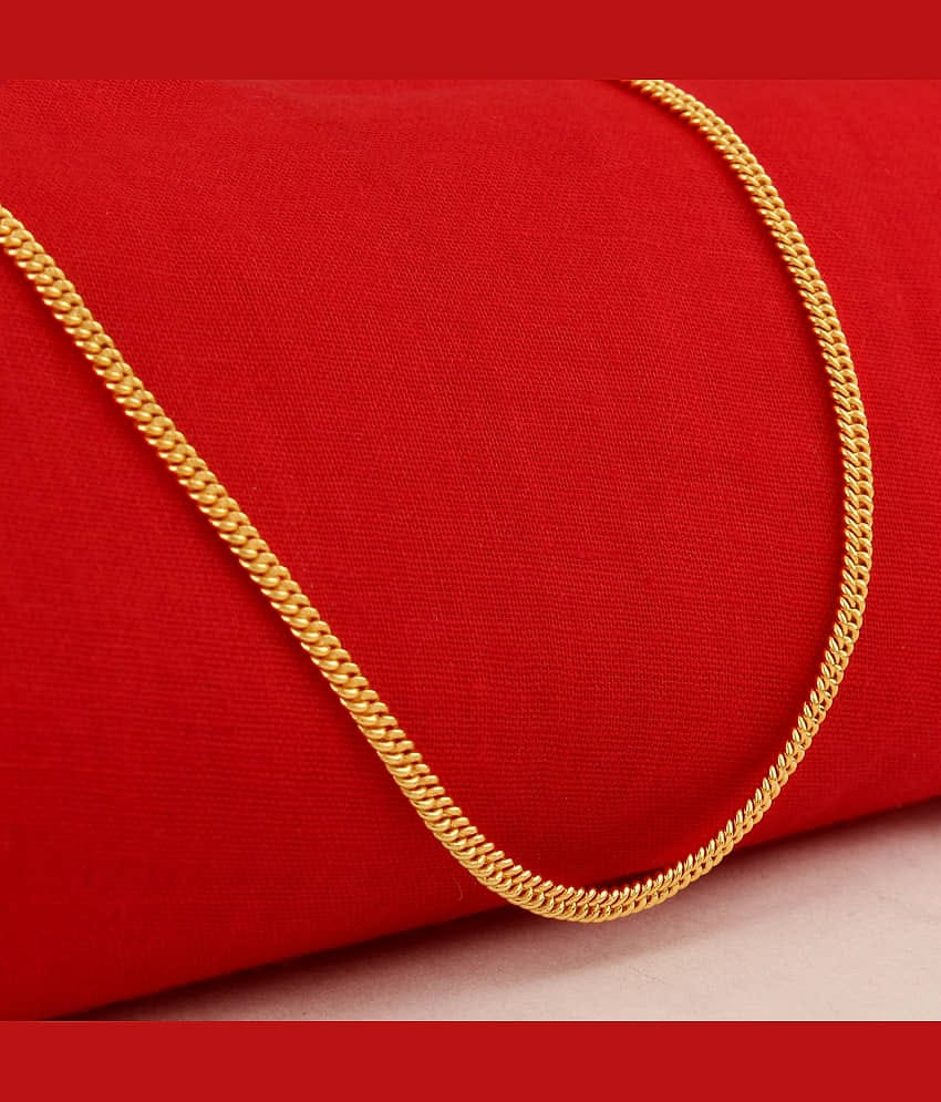 FASHION FRILL Gold Plated Brass Chain ( Pack of 1 )