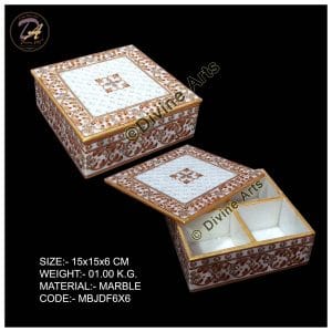 Marble Dry Fruit Box