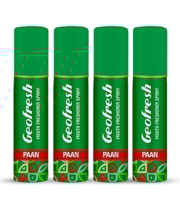 Leeford Breath Freshener Spray Paan 15 g Pack of 4