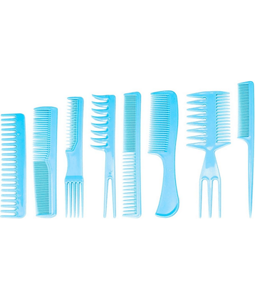 8 Pcs set Hair Cutting Comb Barber Hair Styling Combs Wide Fine Teeth Anti Static hair combs for women thin hair accessories