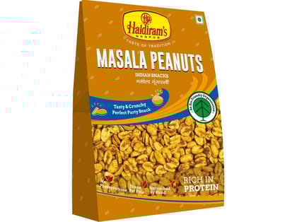 Haldiram's Masala Peanuts Standy Namkeen - 200 gm