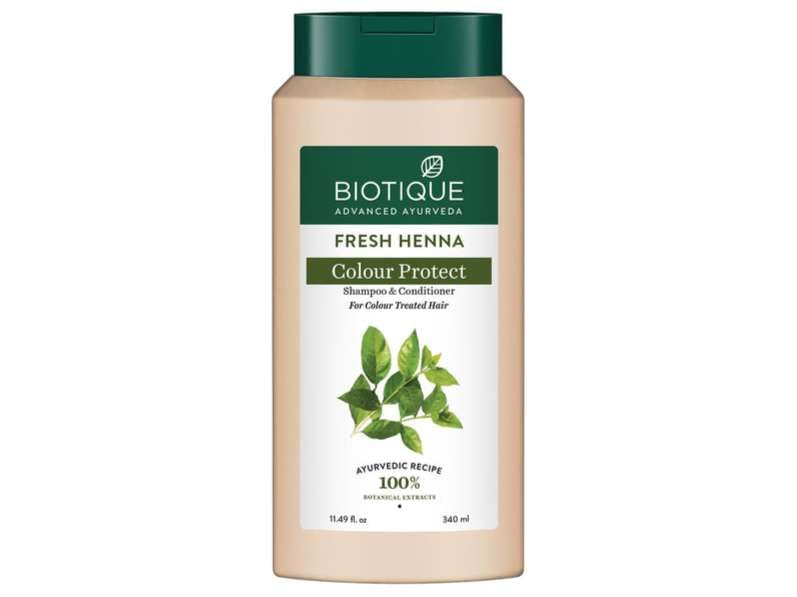 Biotique Fresh Henna Colour Protect Shampoo with Conditioner 340ml