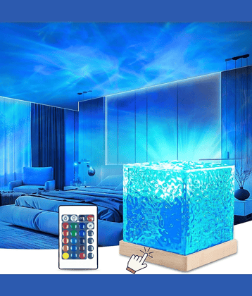 AZANIA Multicolor Bedside Table Lamp ( Pack of 1 )