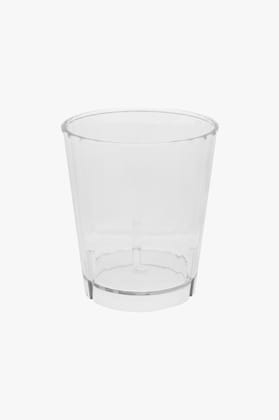 V4 Kitchen Partner Maze Glass, Unbreakable Drinkware, Premium Polycarbonate - 225ml (Set of 6 Pieces)