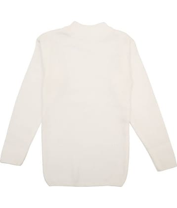 NEUVIN Single Girls Wollen Pullover ( White )