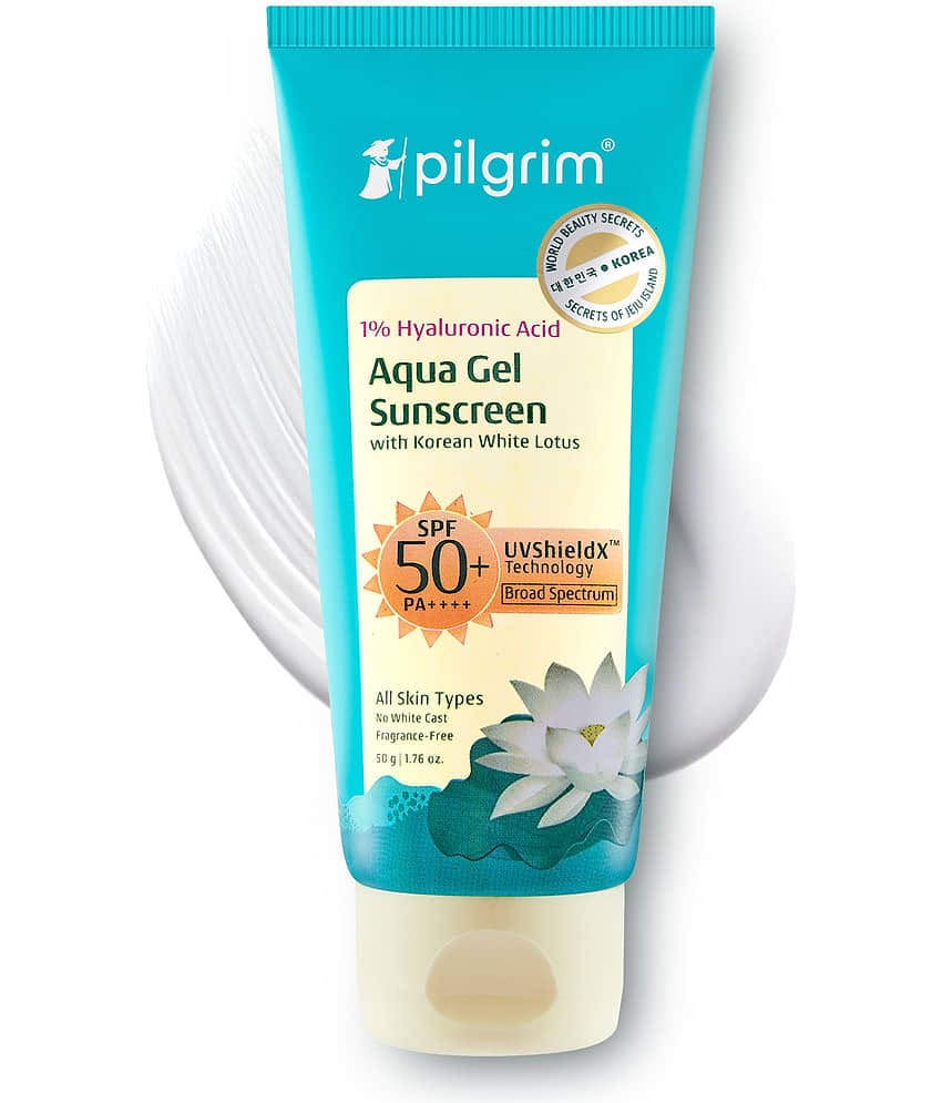 PILGRIM SPF 50 Sunscreen Gel For All Skin Type ( Pack of 1 )