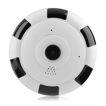 SmartCam V380 app 360 Degree Fisheye Vision Panoramic WI-FI CCTV Security Spy Camera (Random Color)