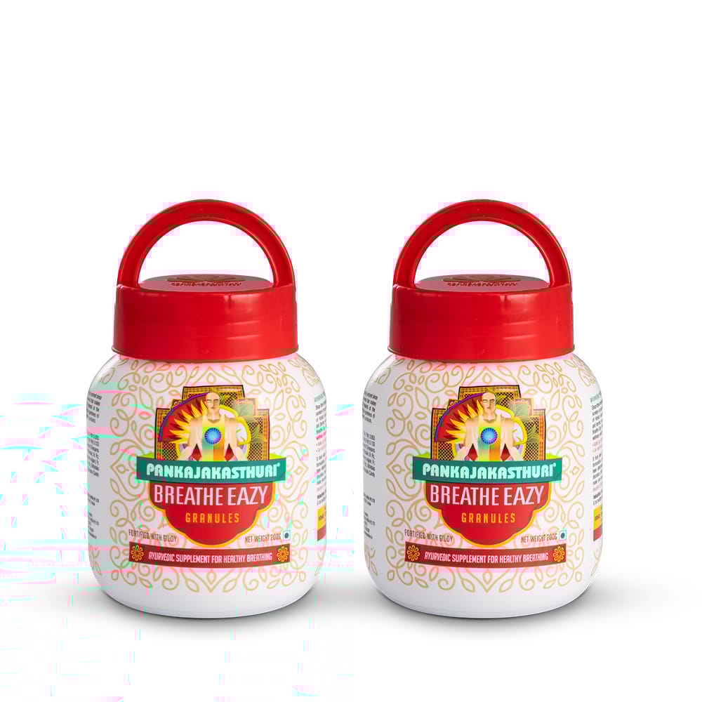 Pankajkasthuri BreatheEasy Granules 200gms - Pack of 2
