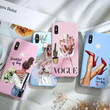 VOGUE Girl  Custom Slim Soft  Case-Beautiful Day
