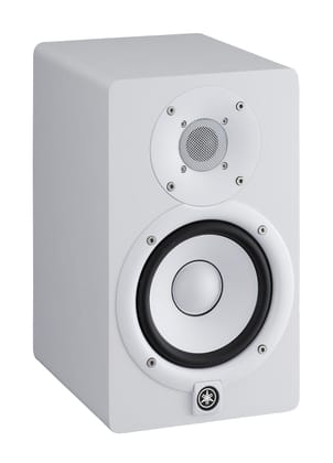 Yamaha HS5 Powered Studio Wired Monitors Woofers-White Colour (Pair) white / 5"