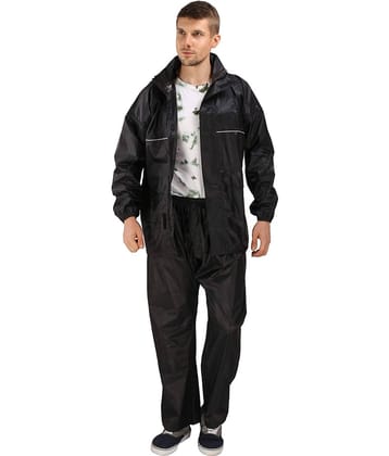 Goodluck Raincoat Set - Navy