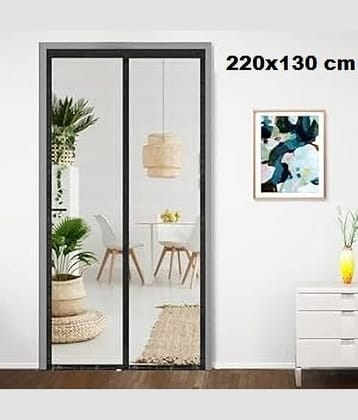 CASA FURNISHING - Black HDPE - High Density Poly Ethylene Hanging Mosquito Net ( Pack of 1 )