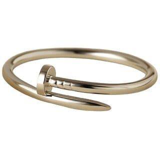 KIMTI 18k Gold Plated Women Bracelet (Nail Design Open Bangle, 1) KIMTI 18k Gold Plated Women Bracelet (Nail Design Open Bangle, 1)