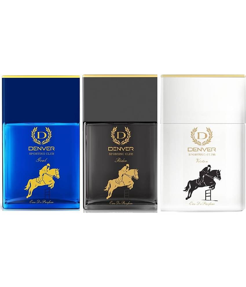 Denver Eau De Parfum (EDP) Fresh Strong -Fragrance For Men ( Pack of 3 )