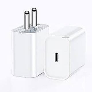 20 Watt Adaptor Comfortable for 15/15 Plus/15 Pro/15 Pro Max, 14/14 Plus/14 Pro/14 Pro Max, 13/12/11 (Pack of 2)