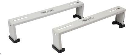 Shop4Ever 100% High Quality Metal Floor AC Stand, Special Coated Super Quality Split AC Outdoor Unit Stand For Up to 2 Ton Air Conditioner (50cm x 8cm)