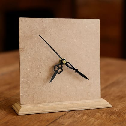 Dbeautify's Minimalist MDF Table Clock