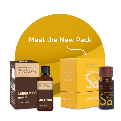 Sandalwood Essential Oil For Relaxation & Calmness-10 ml / Magic Sale