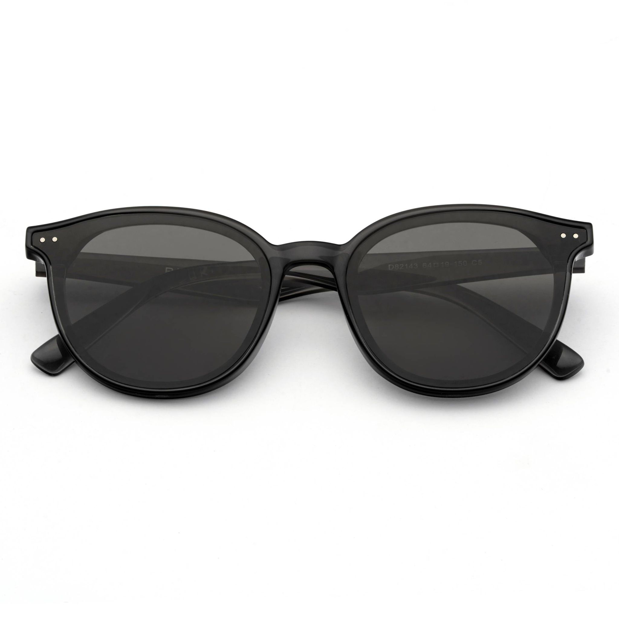 PERKEY UV Protected Stylish Goggles For Men and Women - PRKY0016-C2-Medium / Black / Gray