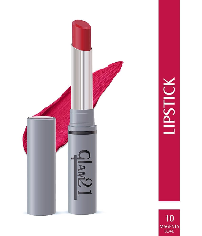 Glam21 Long Lasting NonTransfer Lipstick Creamy Matte Formula matte finish 2.8g Give Me Red-03