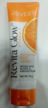 Jovees herbal revita glow vitamin c face wash 75g
