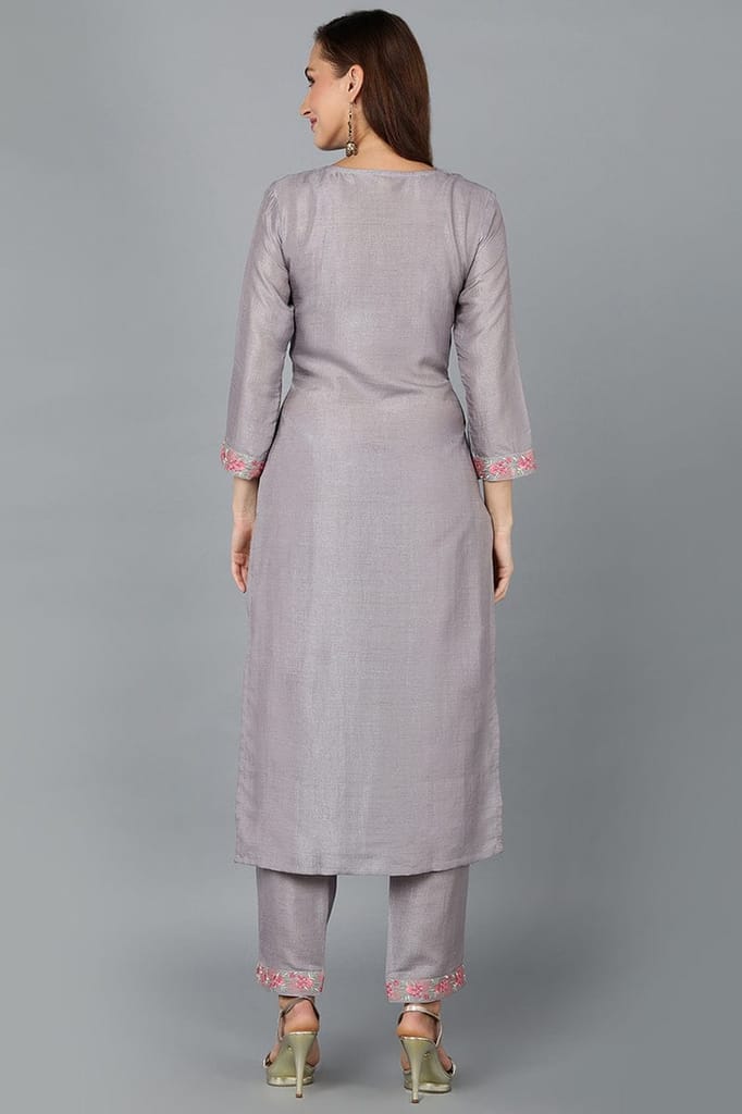Best Women Steel Silk Blend Straight Kurtas VCK9193 2026 at ShopCircuit | ONDC Best Women Steel Silk Blend Straight Kurtas VCK9193 2026 at ShopCircuit | ONDC