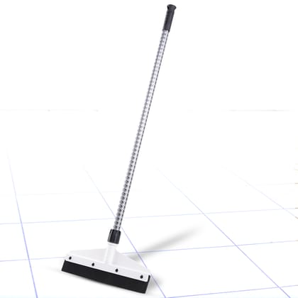 12 inch Small White Bathroom Floor Wiper – Durable, Compact Cleaning Tool for Effortless Hygiene