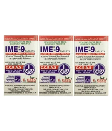 IME-9 Pack of  3 Tablet 60 no.s