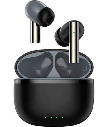 COREGENIX New 171X Truly Wireless Earbuds TWS | ENC & High Bass | Upto 50 Hrs Playtime | Bluetooth V5.4 | Quad Mics with AI-ENC | 40ms Low Latency Gaming | Gaming Beast for Android & iOS